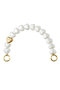 ハンドストラップ　PETIT CUORE ルヴィニ パリ/Louvini Paris 日本限定WHITE PEARL
