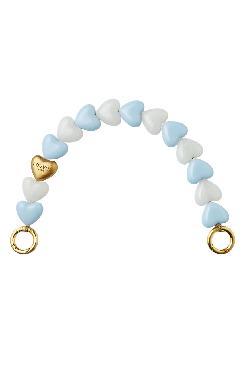 ルヴィニ パリ/Louvini Parisのハンドストラップ　PETIT CUORE(日本限定BLUE-WHITE/3760404746719 PETITCUORE)