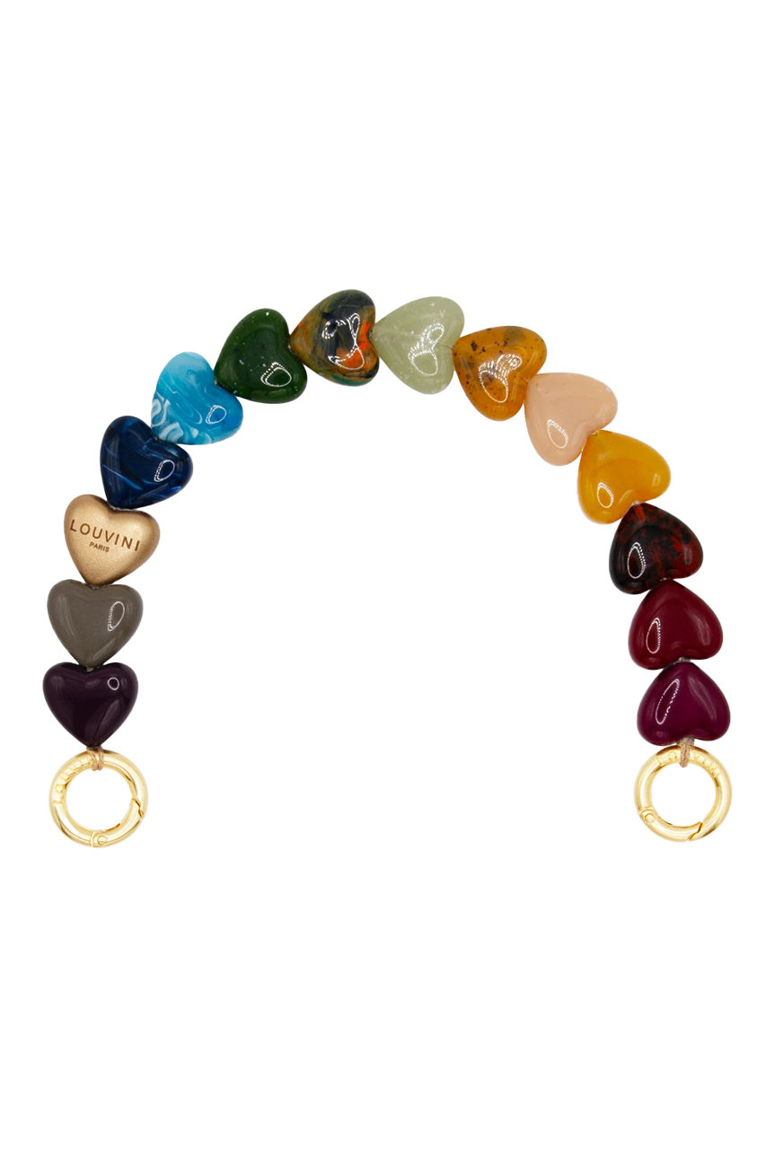 ルヴィニ パリ/Louvini Parisのハンドストラップ　PETIT CUORE(MULTICOLORE/3760404746719 PETITCUORE)