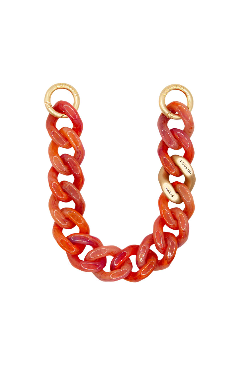 Louvini Paris ハンドストラップ PETIT ZOE (TROPICAL, ONE SIZE) ルヴィニ パリ ELLE SHOP Louvini Paris ハンドストラップ PETIT ZOE (TROPICAL, ONE SIZE) ルヴィニ パリ ELLE SHOP