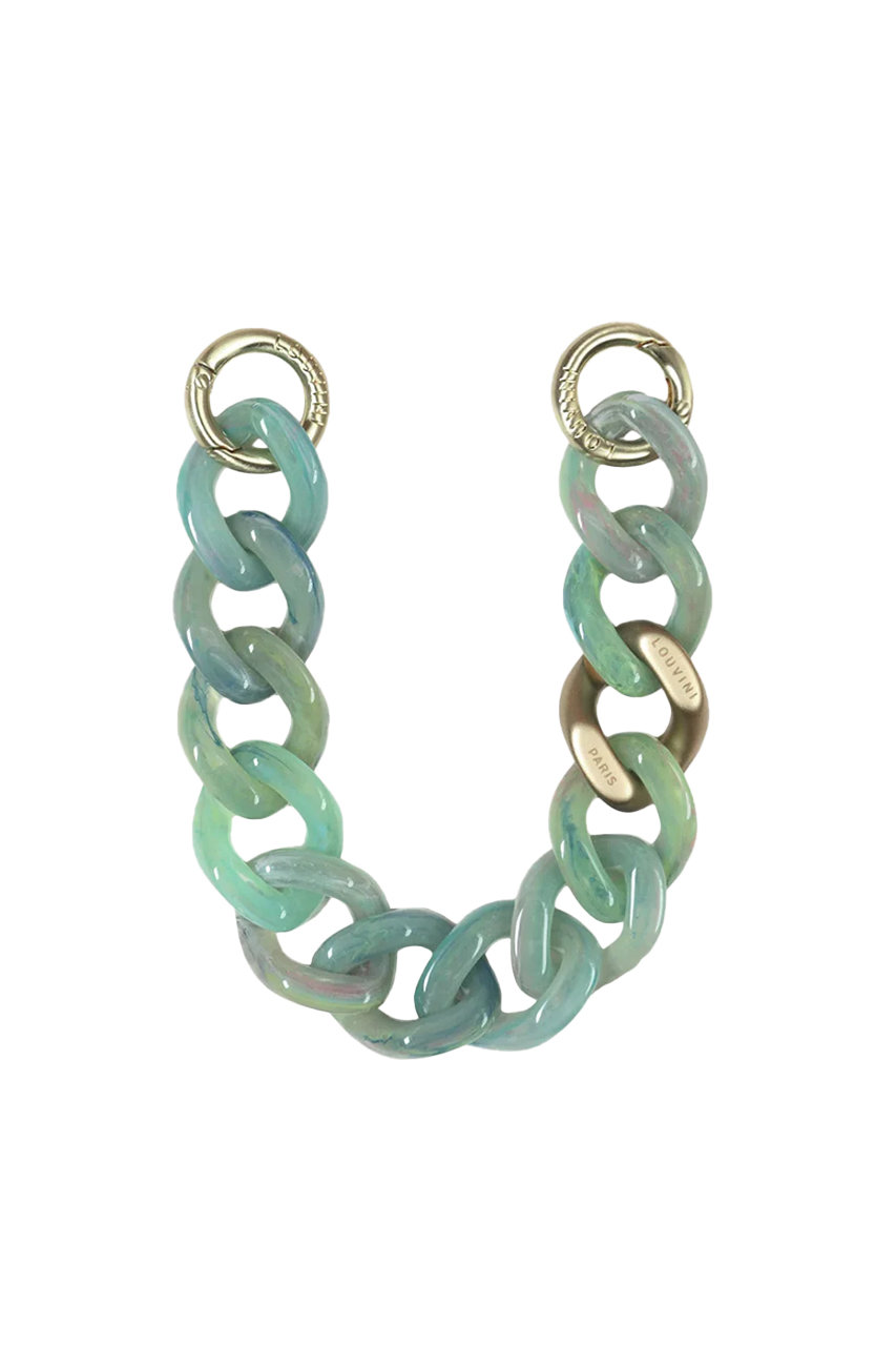 Louvini Paris ハンドストラップ PETIT ZOE (GREEN, ONE SIZE) ルヴィニ パリ ELLE SHOP Louvini Paris ハンドストラップ PETIT ZOE (GREEN, ONE SIZE) ルヴィニ パリ ELLE SHOP