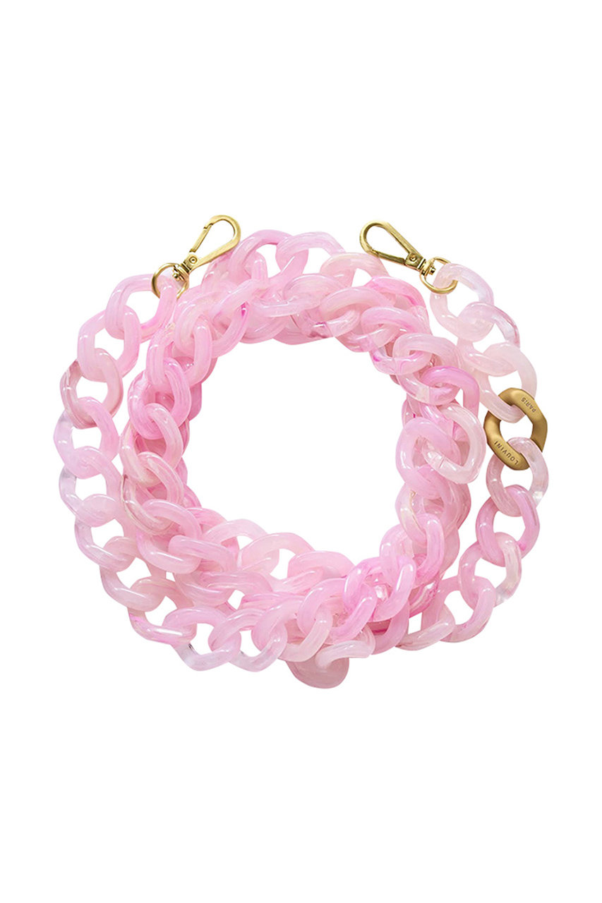 Louvini Paris スマホチェーン ZOE (CANDY PINK, ONE SIZE) ルヴィニ パリ ELLE SHOP Louvini Paris スマホチェーン ZOE (CANDY PINK, ONE SIZE) ルヴィニ パリ ELLE SHOP