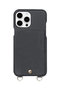 iPhone15 スマホケース　LOU ルヴィニ パリ/Louvini Paris BLACK