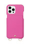 iPhone15 スマホケース　LOU ルヴィニ パリ/Louvini Paris FUCHSIA
