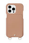 iPhone15 スマホケース　LOU ルヴィニ パリ/Louvini Paris CAMEL