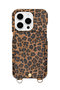 iPhone15 スマホケース　LOU ルヴィニ パリ/Louvini Paris LEOPARD