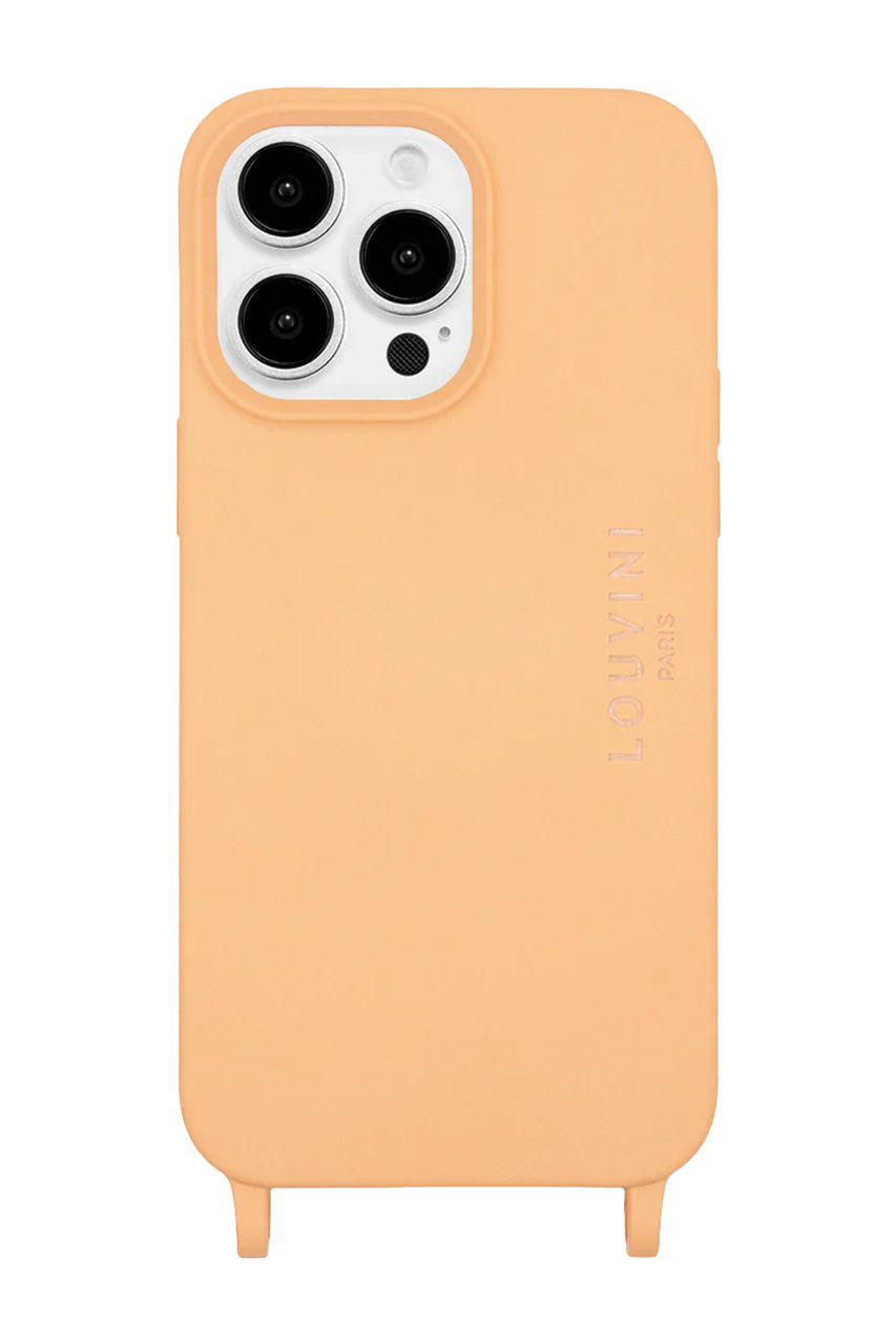 Louvini Paris iPhone14 スマホケース MILO(MagSafe対応) (PEACH, iPhone14Pro Max) ルヴィニ パリ ELLE SHOP Louvini Paris iPhone14 スマホケース MILO(MagSafe対応) (PEACH, iPhone14Pro Max) ルヴィニ パリ ELLE SHOP