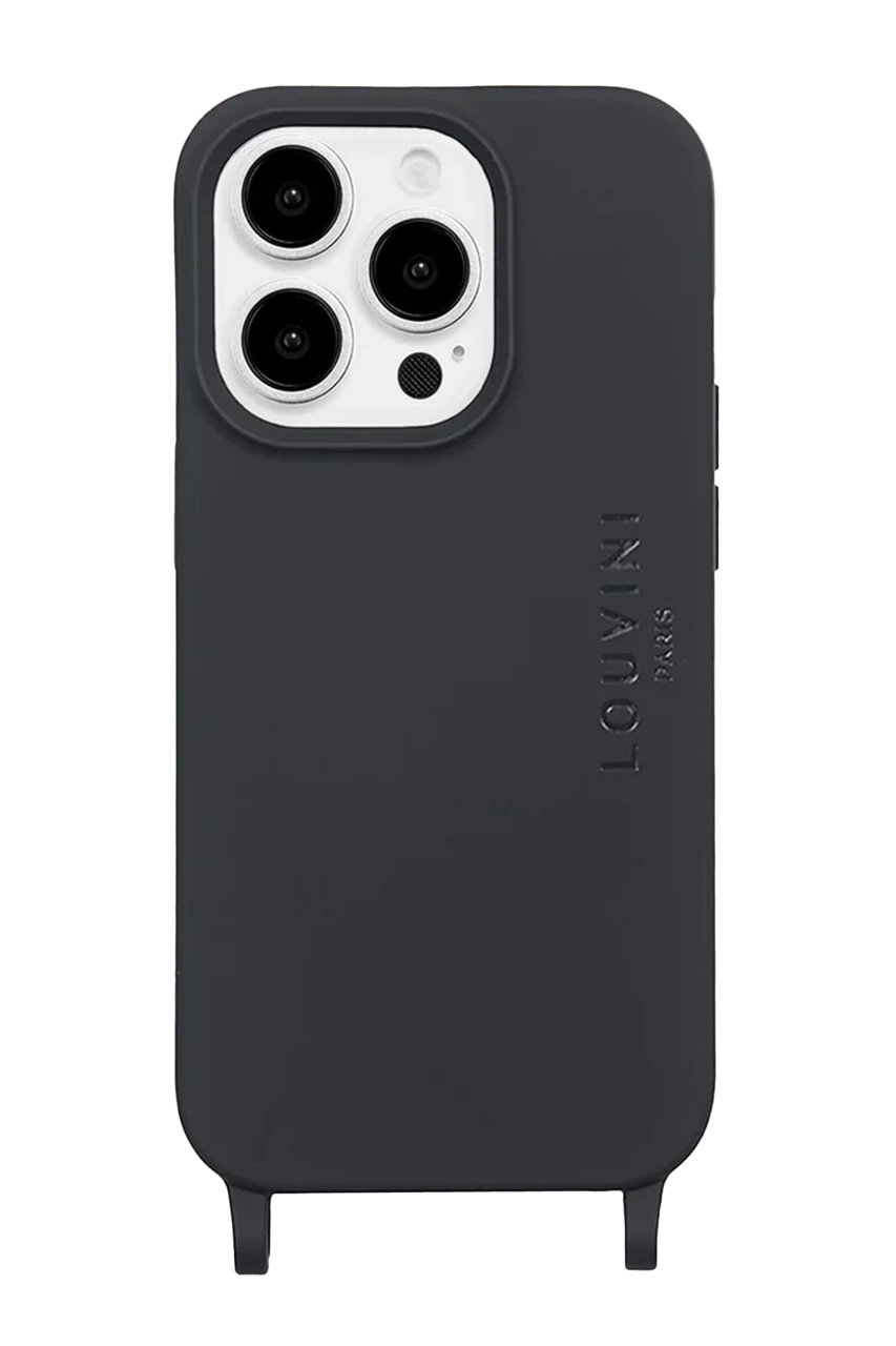 Louvini Paris iPhone15 スマホケース MILO(MagSafe対応) (BLACK, iPhone15Pro Max) ルヴィニ パリ ELLE SHOP Louvini Paris iPhone15 スマホケース MILO(MagSafe対応) (BLACK, iPhone15Pro Max) ルヴィニ パリ ELLE SHOP