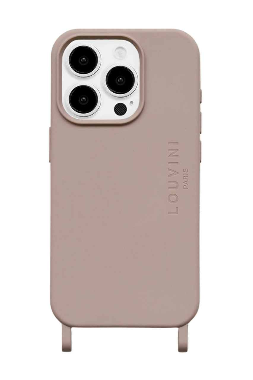 Louvini Paris iPhone15 スマホケース MILO(MagSafe対応) (TAUPE, iPhone15Pro Max) ルヴィニ パリ ELLE SHOP Louvini Paris iPhone15 スマホケース MILO(MagSafe対応) (TAUPE, iPhone15Pro Max) ルヴィニ パリ ELLE SHOP