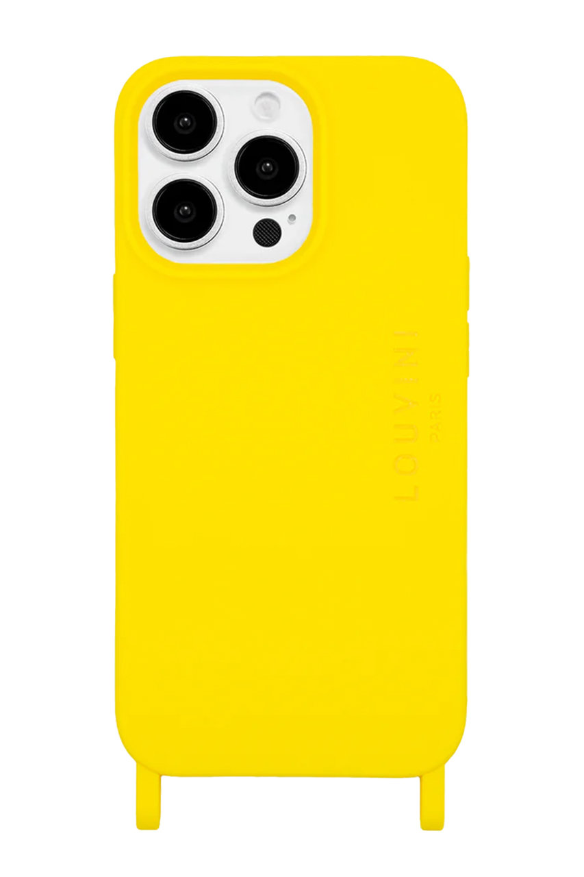 Louvini Paris iPhone15 スマホケース MILO(MagSafe対応) (YELLOW, iPhone15Pro Max) ルヴィニ パリ ELLE SHOP Louvini Paris iPhone15 スマホケース MILO(MagSafe対応) (YELLOW, iPhone15Pro Max) ルヴィニ パリ ELLE SHOP
