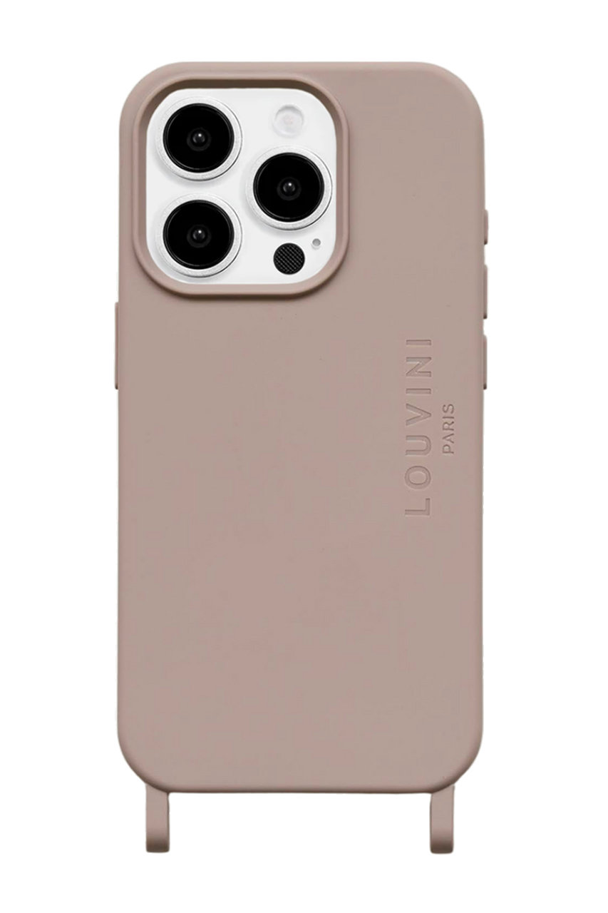 Louvini Paris iPhone16 スマホケース MILO(MagSafe対応) (TAUPE, iPhone16) ルヴィニ パリ ELLE SHOP Louvini Paris iPhone16 スマホケース MILO(MagSafe対応) (TAUPE, iPhone16) ルヴィニ パリ ELLE SHOP