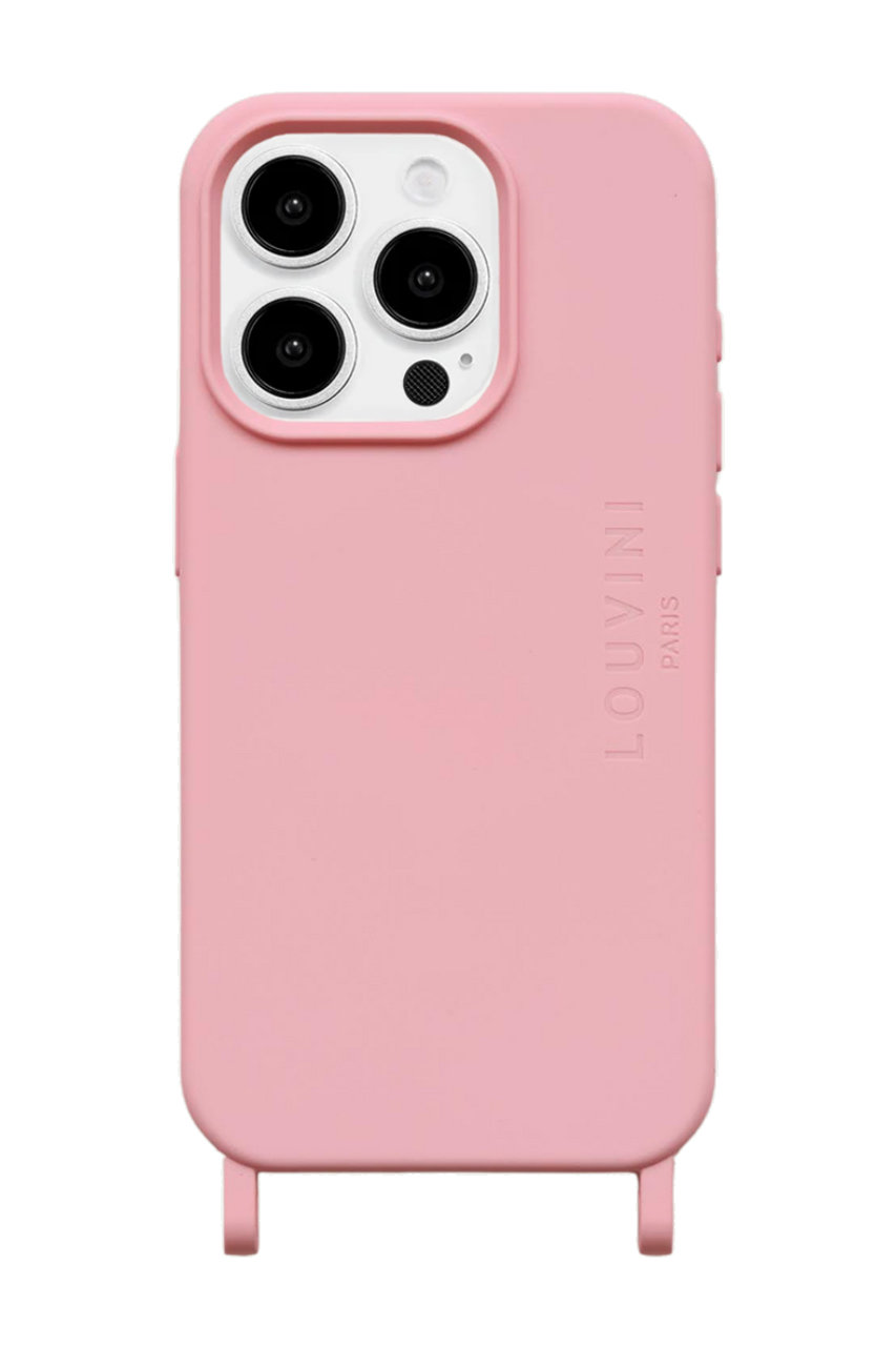 Louvini Paris iPhone16 スマホケース MILO(MagSafe対応) (SOFT PINK, iPhone16Plus) ルヴィニ パリ ELLE SHOP Louvini Paris iPhone16 スマホケース MILO(MagSafe対応) (SOFT PINK, iPhone16Plus) ルヴィニ パリ ELLE SHOP