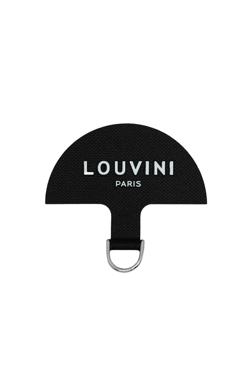 Louvini Paris アダプター MIKI (BLACK(SILVER RING), ONE SIZE) ルヴィニ パリ ELLE SHOP Louvini Paris アダプター MIKI (BLACK(SILVER RING), ONE SIZE) ルヴィニ パリ ELLE SHOP