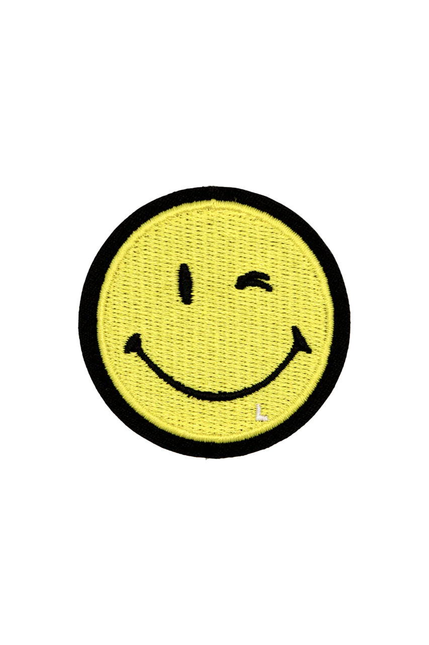 Louvini Paris ステッカー (SMILEY WINK, ONE SIZE) ルヴィニ パリ ELLE SHOP Louvini Paris ステッカー (SMILEY WINK, ONE SIZE) ルヴィニ パリ ELLE SHOP