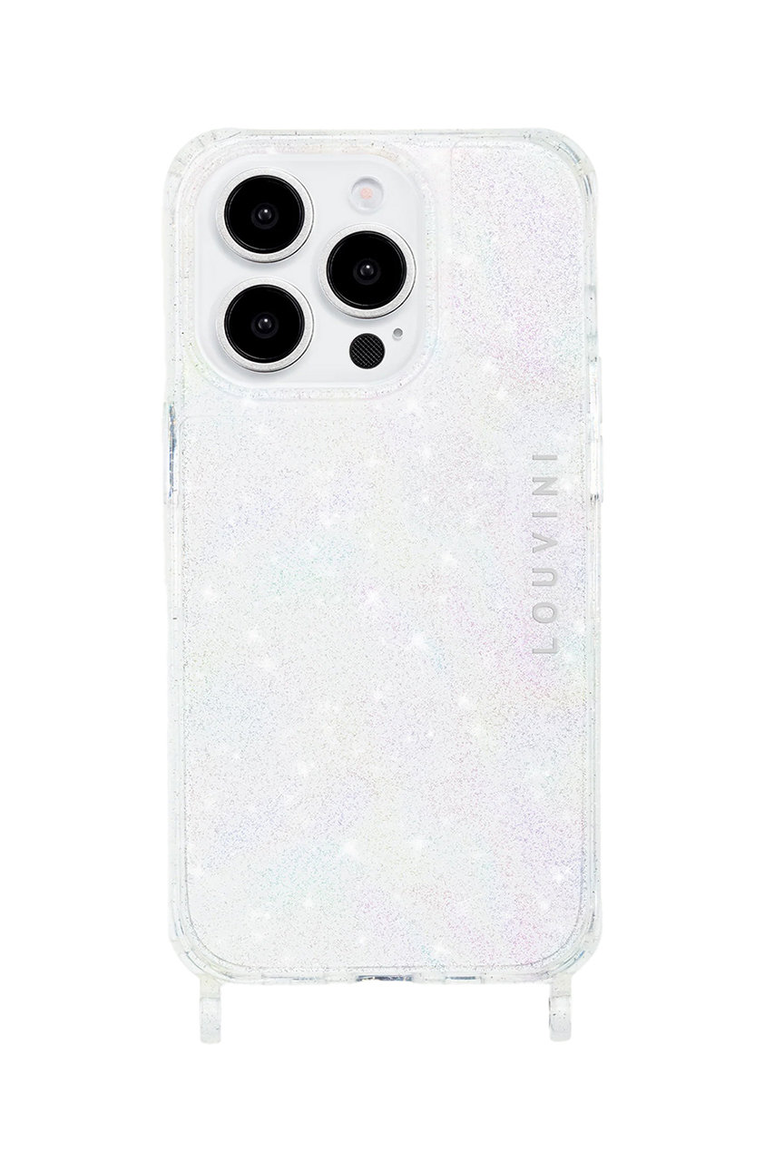 Louvini Paris iPhone16 スマホケース CHARLIE (SPARKLE, 16Pro Max) ルヴィニ パリ ELLE SHOP Louvini Paris iPhone16 スマホケース CHARLIE (SPARKLE, 16Pro Max) ルヴィニ パリ ELLE SHOP
