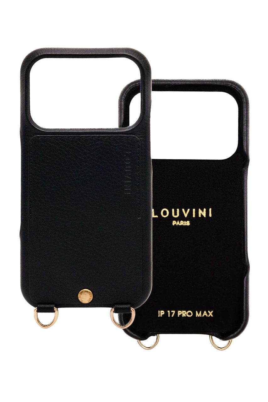 ルヴィニ パリ/Louvini ParisのiPhone17 スマホケース　LOU(BLACK/3760404749031)