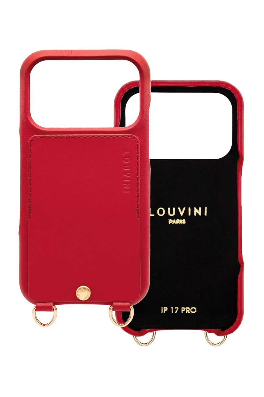 ルヴィニ パリ/Louvini ParisのiPhone17 スマホケース　LOU(RED/3760404749079)