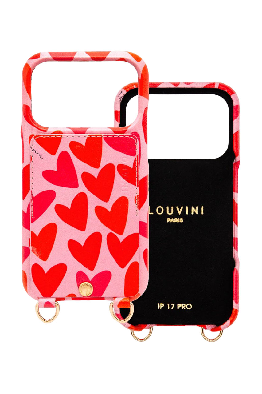 ルヴィニ パリ/Louvini ParisのiPhone17 スマホケース　LOU(HEARTS/3760404748515)