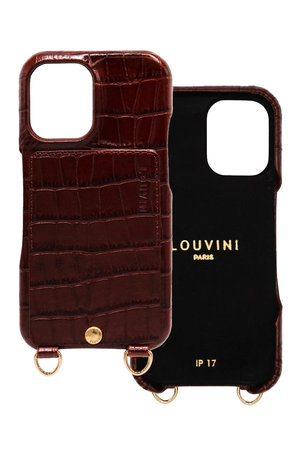 ルヴィニ パリ/Louvini ParisのiPhone17 スマホケース　LOU  CROCODILE(141000/141099)