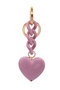 BIG HEART KEY RING ルヴィニ パリ/Louvini Paris ANTIQUE PINK