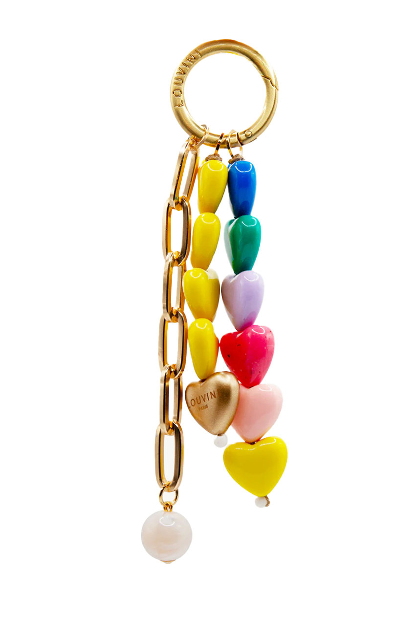 ルヴィニ パリ/Louvini ParisのCUORE BAG CHARM(RAINBOW/3701765904165)