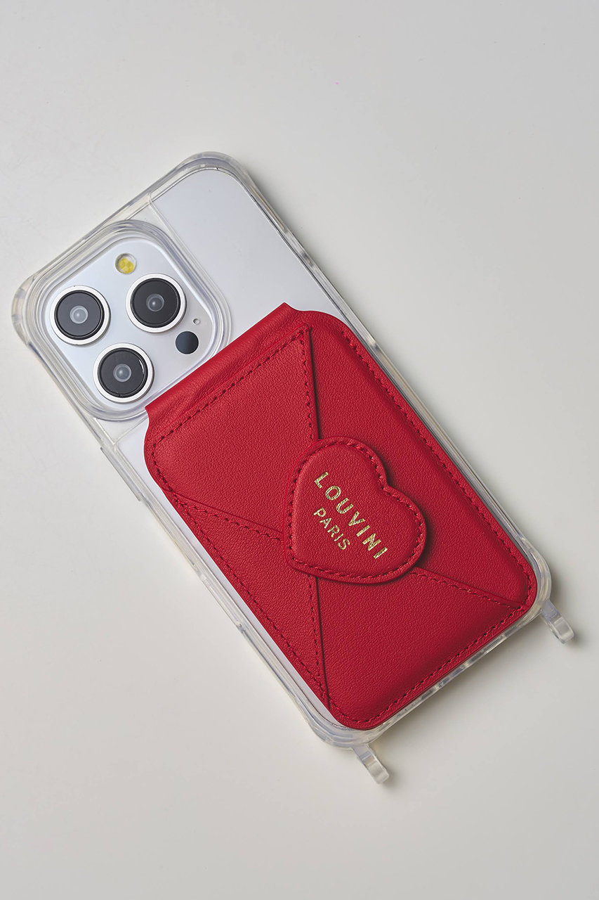 Louvini Paris(ルヴィニ パリ)｜カードケース CHERIE/RED の通販