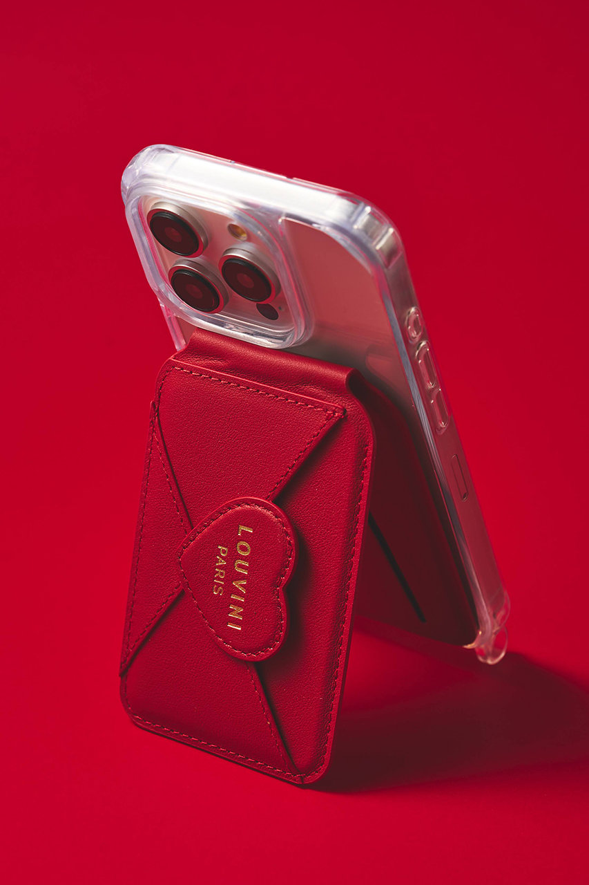 Louvini Paris(ルヴィニ パリ)｜カードケース CHERIE/RED の通販