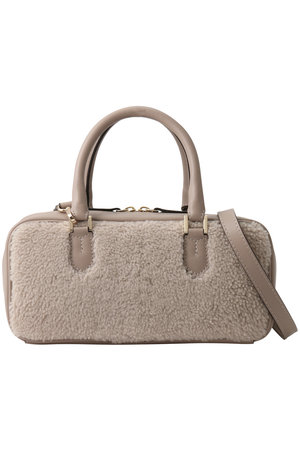 FLAVIA ムートンスクエアミニボストン