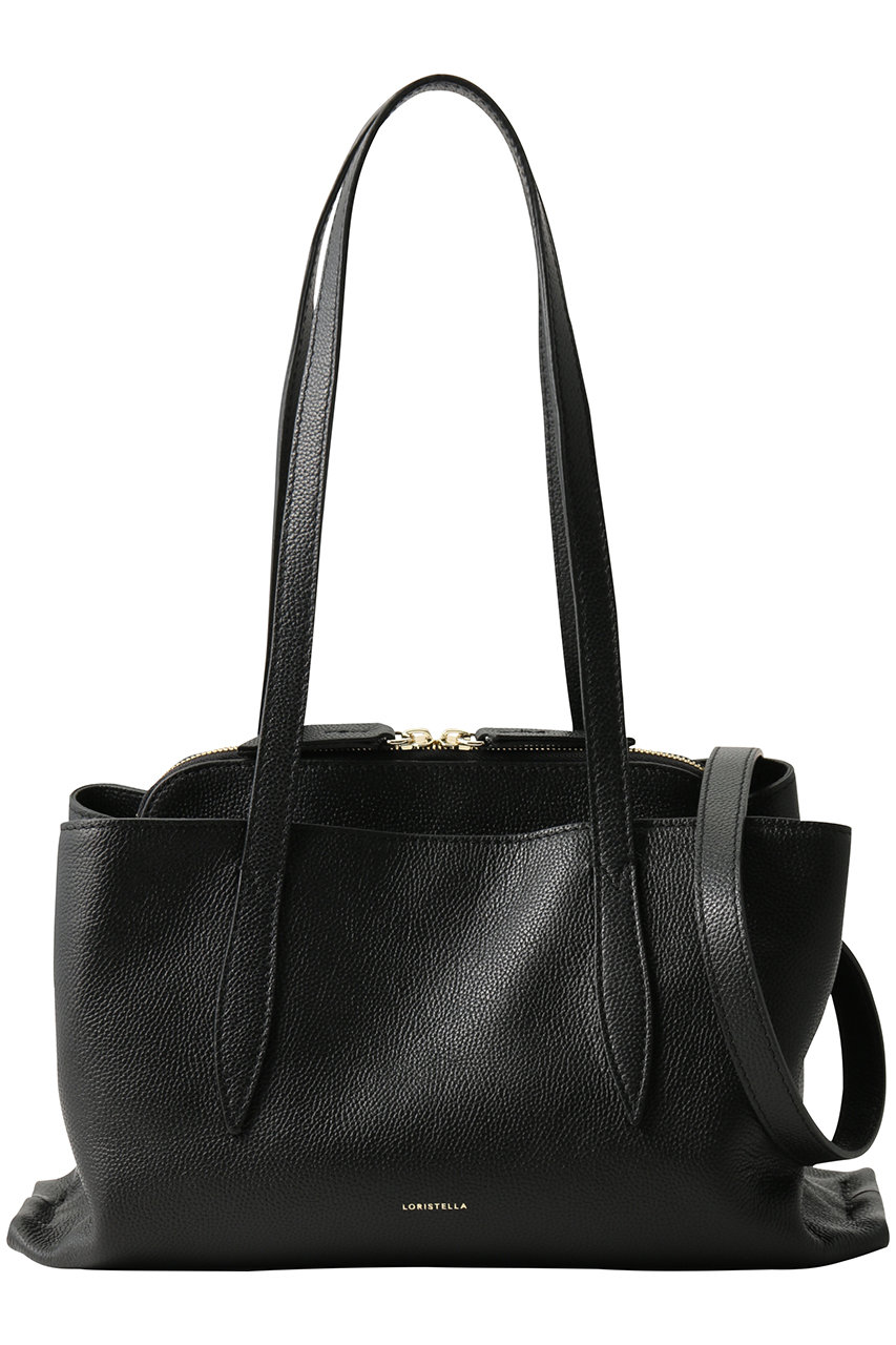 LORISTELLA(ロリステッラ)｜LORENZA ショルダートート/ブラック の通販