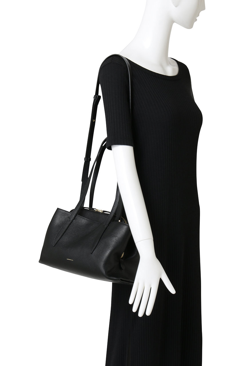 LORISTELLA(ロリステッラ)｜LORENZA ショルダートート/ブラック