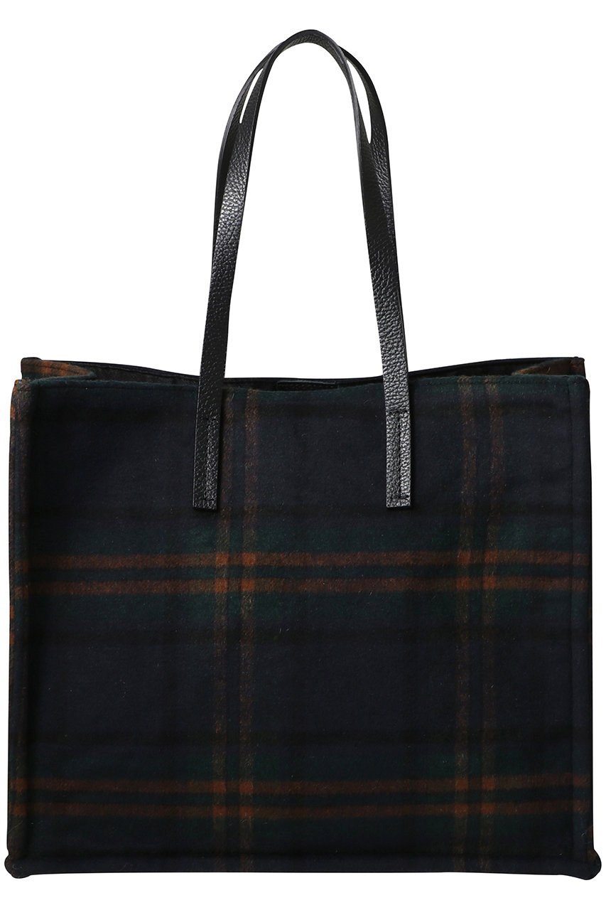 カシオペア/KassiopeaのMAXI トートバッグ(ネイビーチェック/1592 MAXI TETFORD)