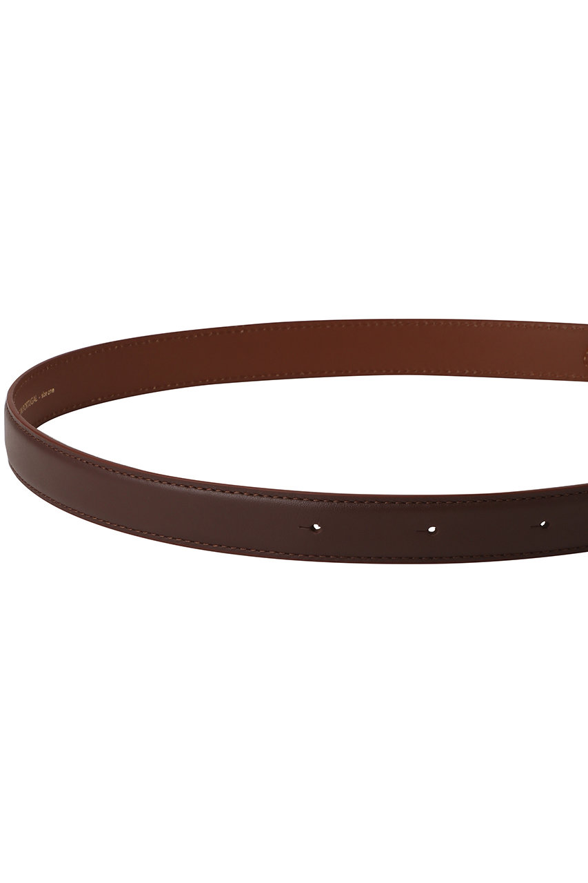 LIE STUDIO(リエ スタジオ)｜The Georgia Wide ベルト/チョコレート