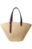 THE BIANCA ラフィアバッグ L