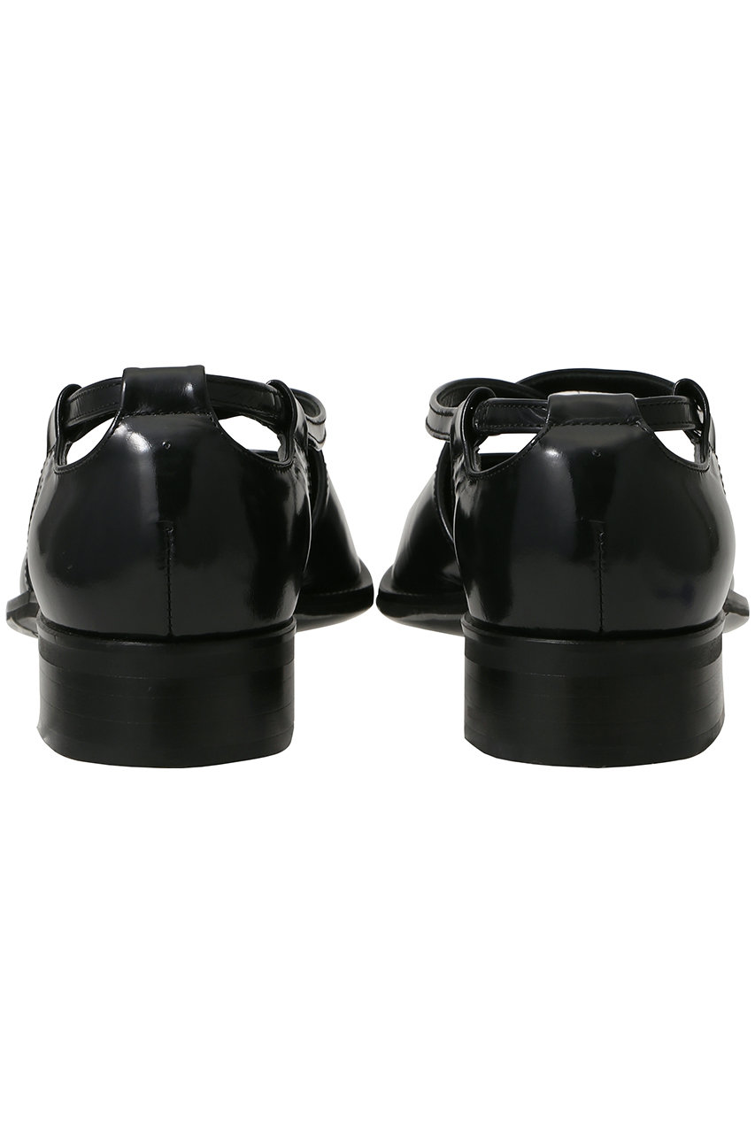 KATIM(カチム)｜SHAW クロスストラップシューズ/グラスブラック の通販