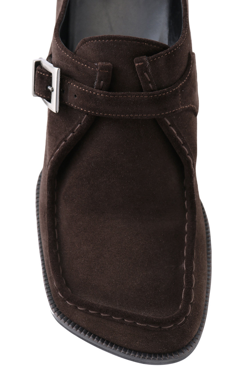 KATIM(カチム)｜WYKE スエードモカシンパンプス/コーヒー の通販