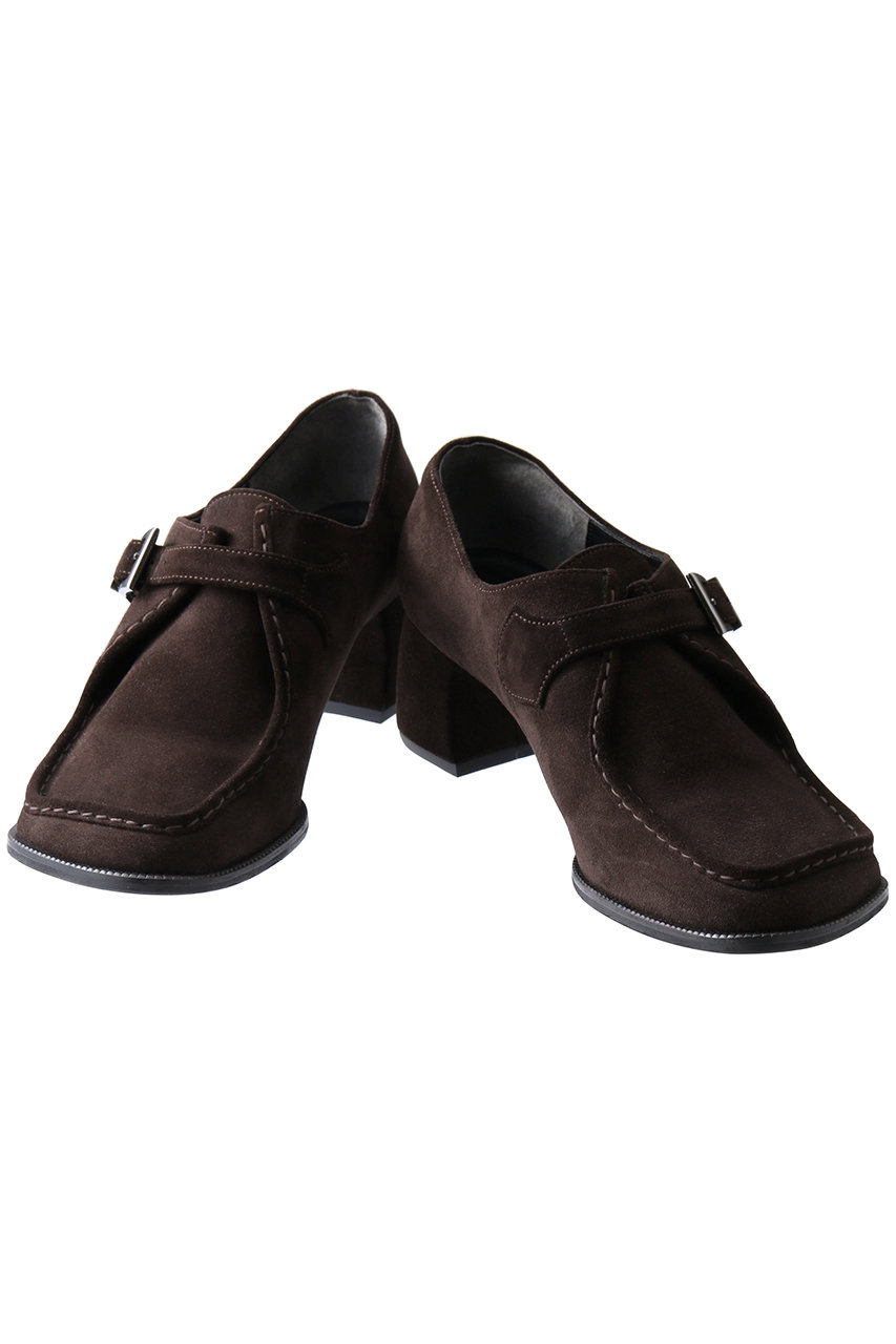 新品 KATIM カチム MEKKA スエード切替 レザー ストラップ シューズ 美品】 KATIM / カチム | MEKKA / スエード切替 レザー ストラップ