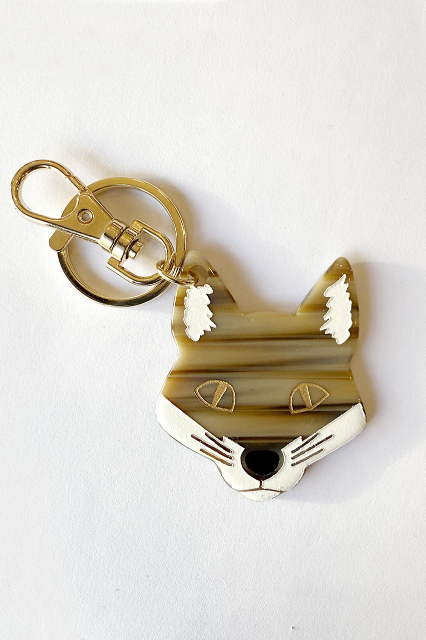 MALUS Amulet キーチャーム (フォックス, F) マリュス ELLE SHOP MALUS Amulet キーチャーム (フォックス, F) マリュス ELLE SHOP