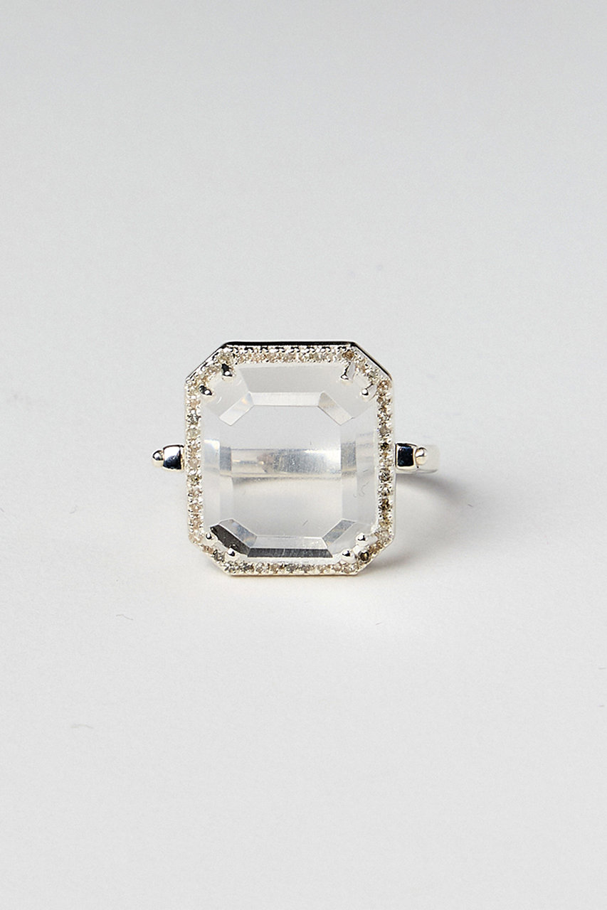 MALUS Rock crystal リング (シルバー, 13号) マリュス ELLE SHOP MALUS Rock crystal リング (シルバー, 13号) マリュス ELLE SHOP