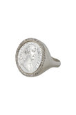 Diamond coin リング
