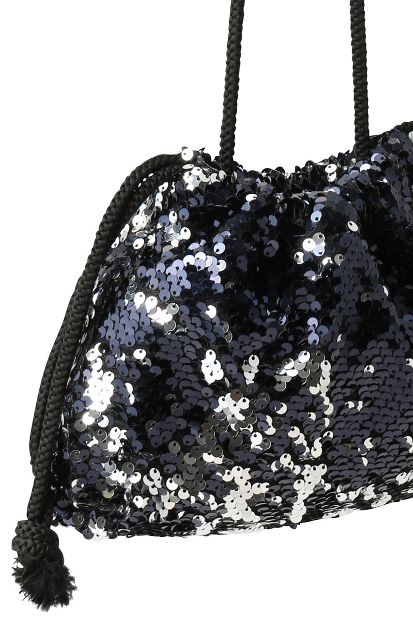 MALUS(マリュス)｜Sequins ミニショルダーバッグ/シルバー の通販 