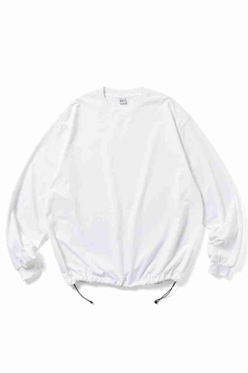 ES.1(エスアイ)｜【MEN】LS T-shirts T002/white の通販