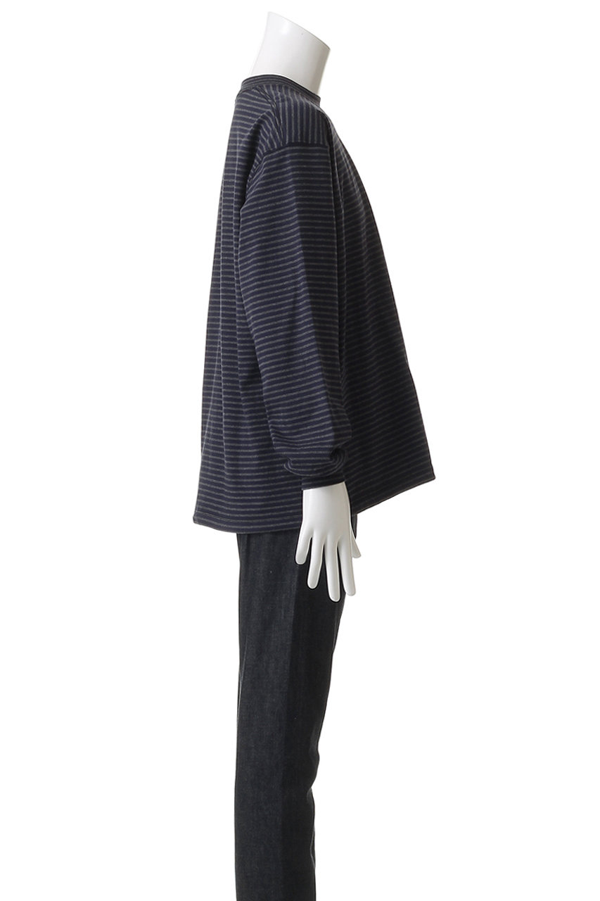 ES.1(エスアイ)｜【MEN】Border LS T-shirts T006/NV border の通販