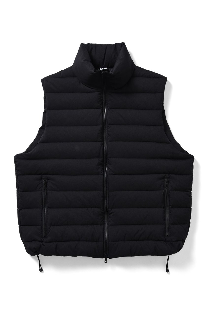 エスアイ/ES.1の【UNISEX】Middle Down Vest D007(black/D007)