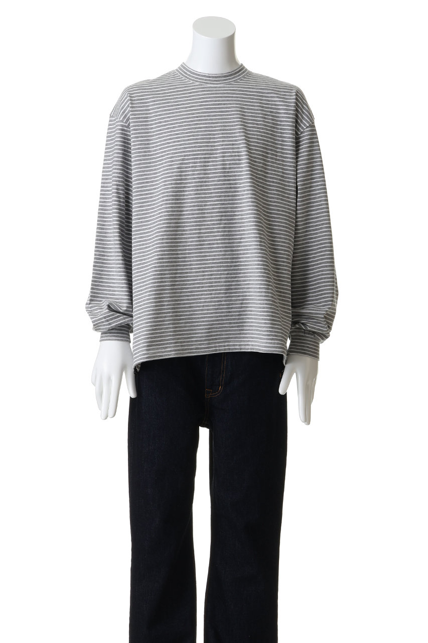 ES.1(エスアイ)｜【MEN】Border LS T-shirts T006/gray の通販