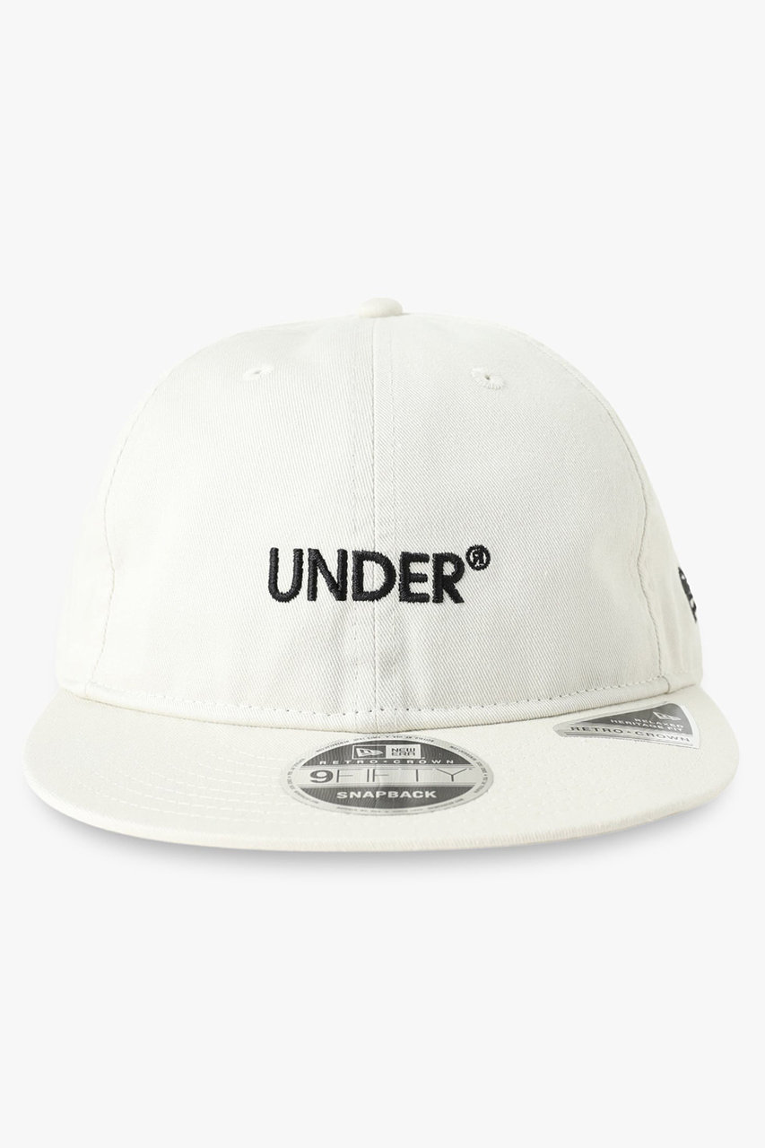UNDER R 【NEW ERA】【UNDER R別注】レトロクラウン ロゴ キャップ (ivory, F) アンダーアール ELLE SHOP UNDER R 【NEW ERA】【UNDER R別注】レトロクラウン ロゴ キャップ (ivory, F) アンダーアール ELLE SHOP