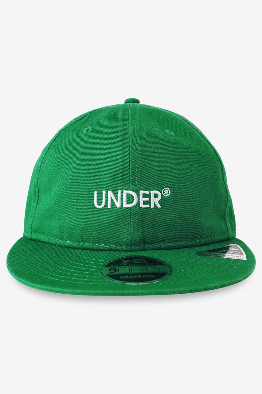 UNDER R 【NEW ERA】【UNDER R別注】レトロクラウン ロゴ キャップ (green, F) アンダーアール ELLE SHOP UNDER R 【NEW ERA】【UNDER R別注】レトロクラウン ロゴ キャップ (green, F) アンダーアール ELLE SHOP
