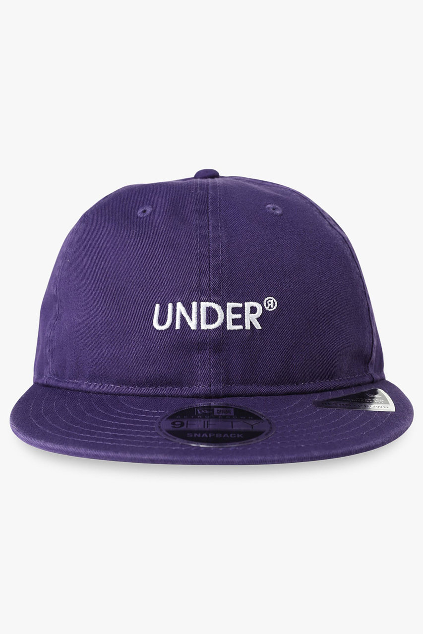 UNDER R 【NEW ERA】【UNDER R別注】レトロクラウン ロゴ キャップ (purple, F) アンダーアール ELLE SHOP UNDER R 【NEW ERA】【UNDER R別注】レトロクラウン ロゴ キャップ (purple, F) アンダーアール ELLE SHOP