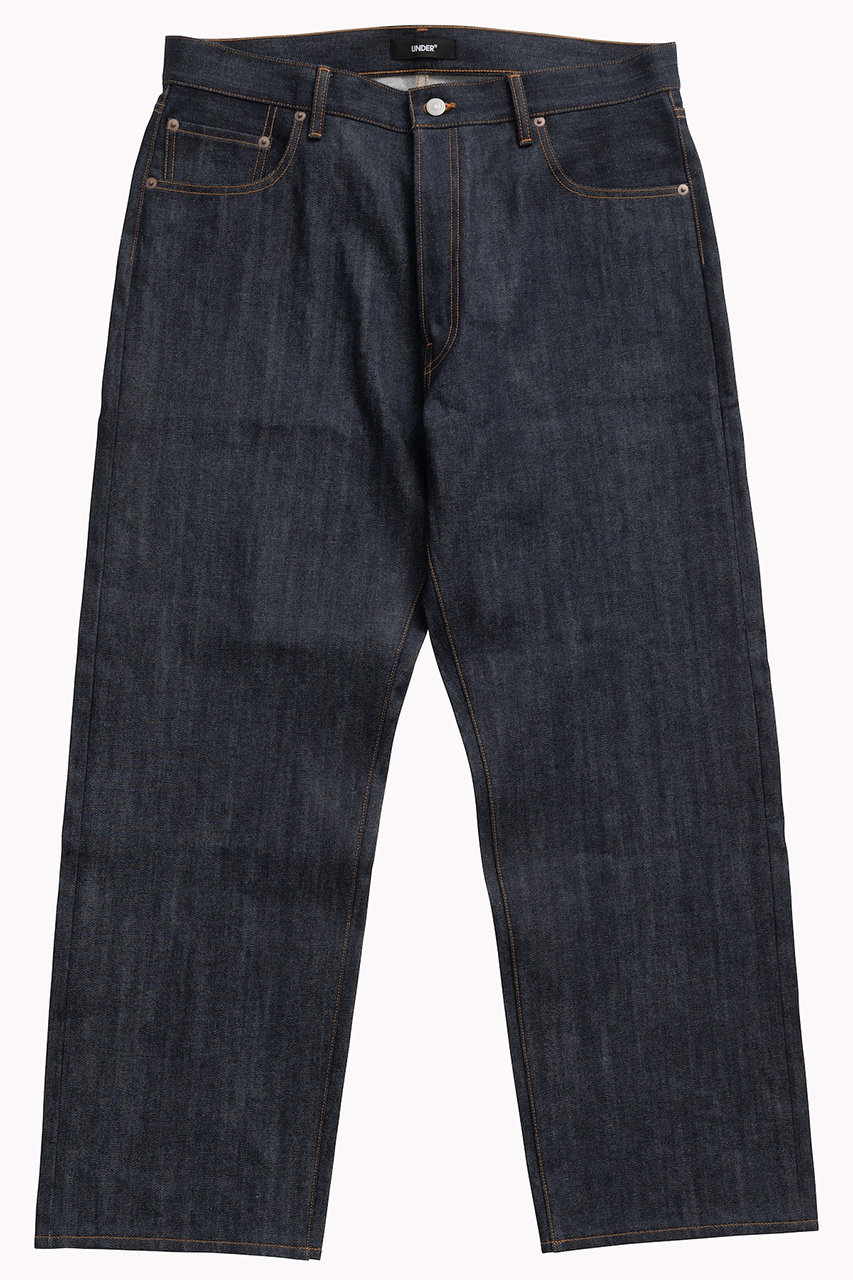 【MEN】【UNDER R】インディゴ デニムパンツ