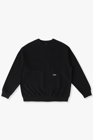 【UNDER R】エンブロイダリーロゴ スウェットプルオーバー