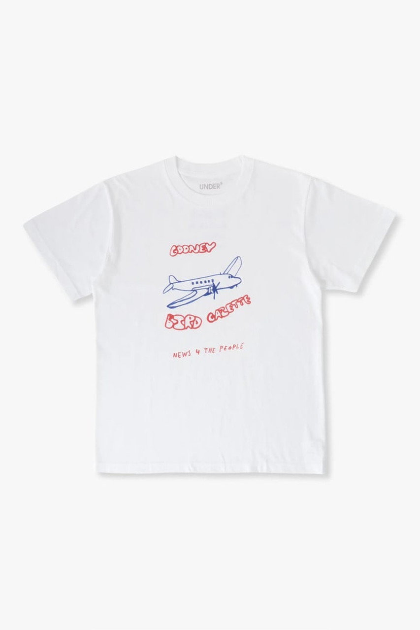 UNDER R 【JOE ROBERTS】【UNDER R別注】グラフィックティー(ホワイト) (white, M) アンダーアール ELLE SHOP UNDER R 【JOE ROBERTS】【UNDER R別注】グラフィックティー(ホワイト) (white, M) アンダーアール ELLE SHOP